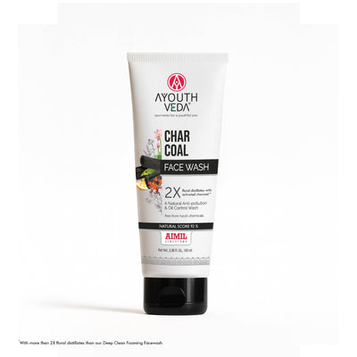 Ayouthveda Charchol Face Wash Pack of 2(100 ml) Aimil Ayouthveda