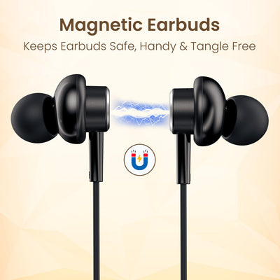 Portronics Conch Sigma Type-C Wired Earphones 14.2mm Driver (BLACK) Halfpe Deals