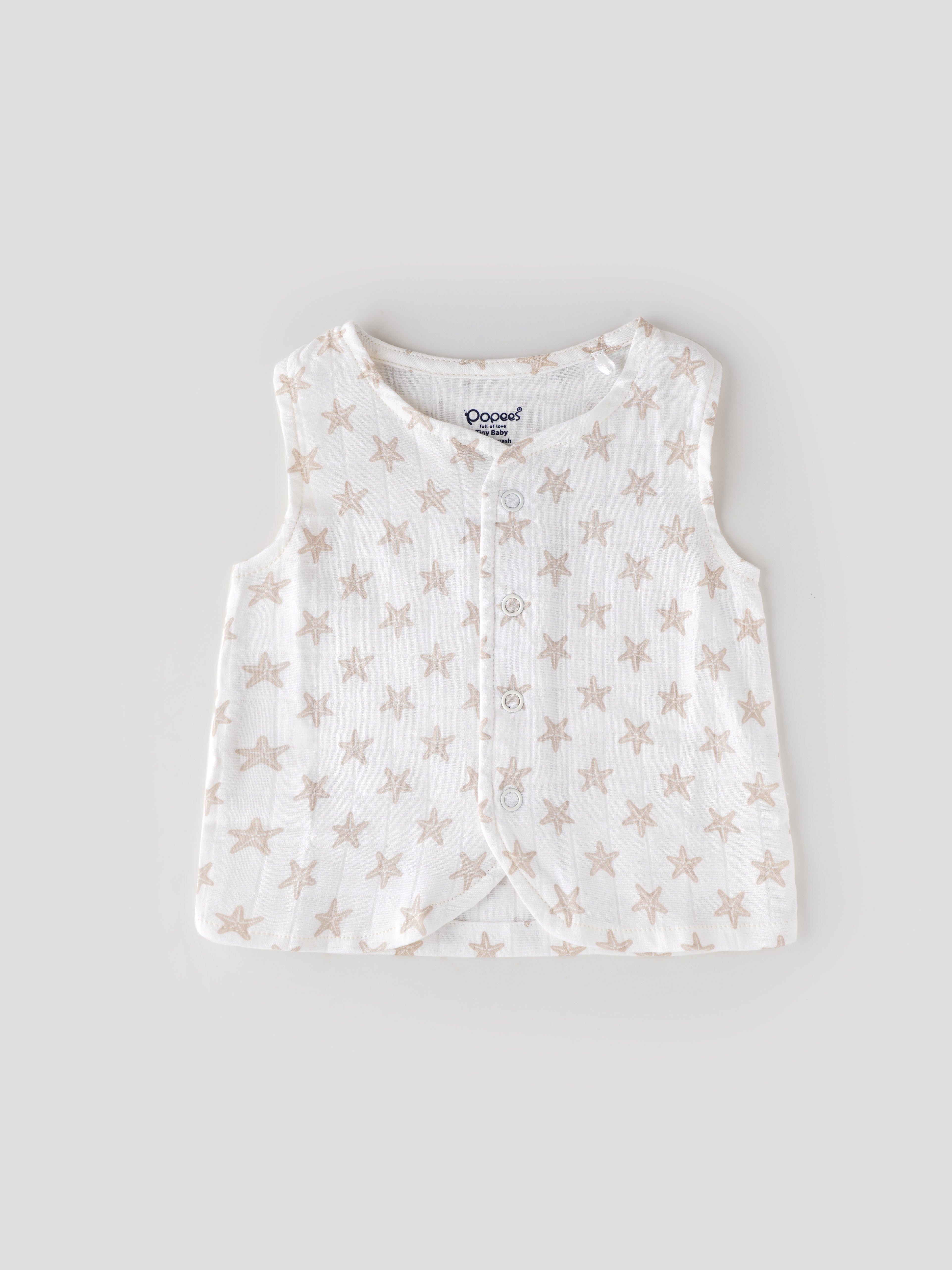 Adorable & Skin Friendly Muslin Jhabla for Babies - Image 1
