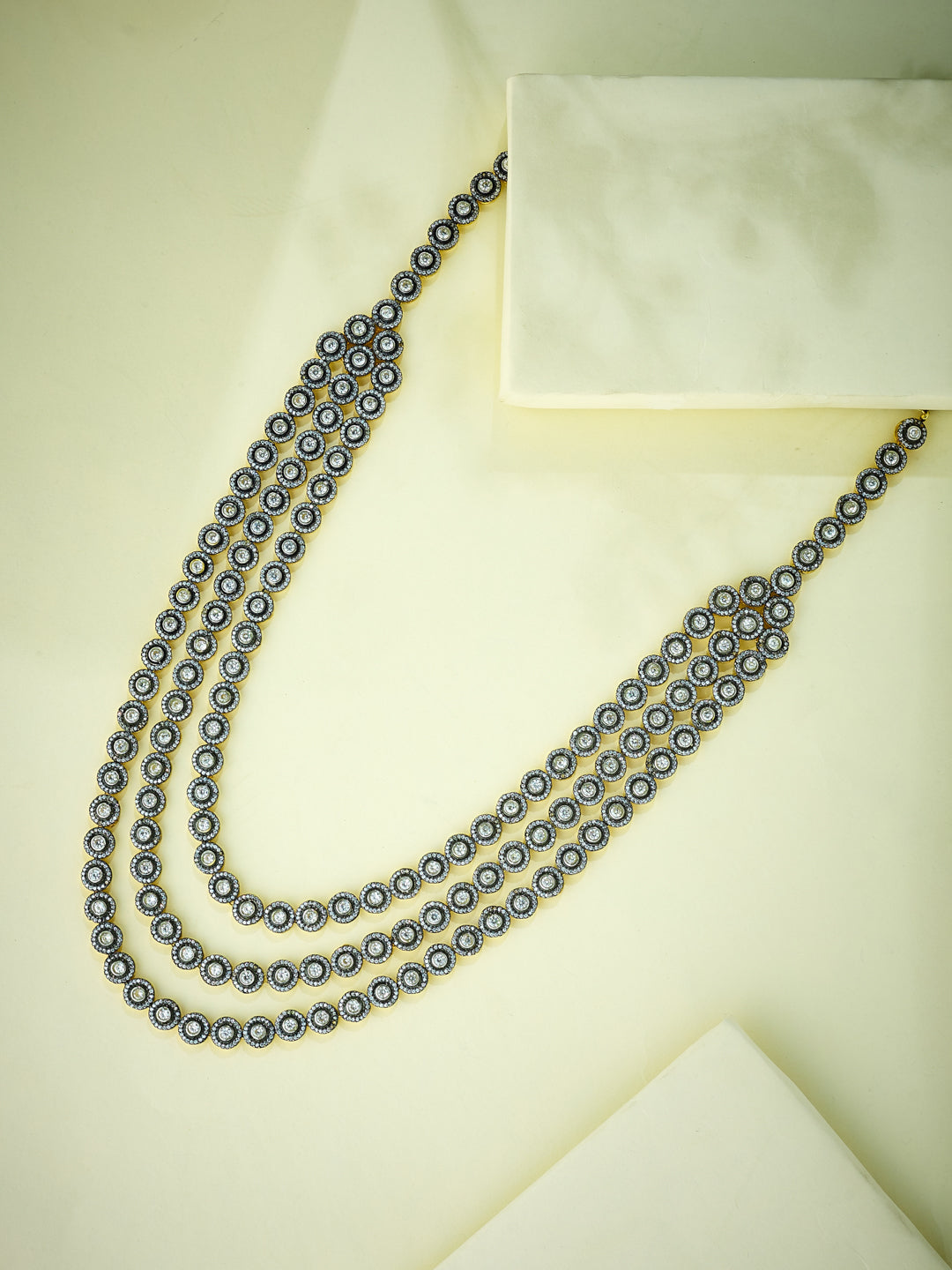 22k Gold Plated Layered Necklace