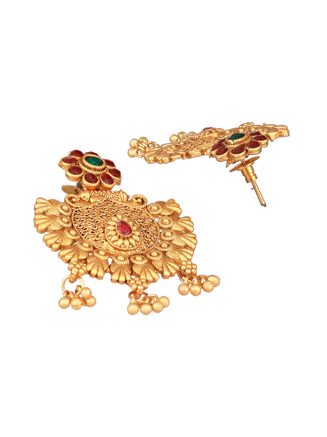 Gold-Toned Classic Drop Earrings