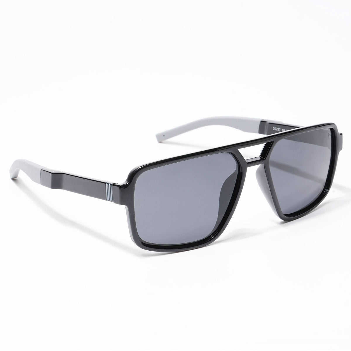 Midnight Shine Black Wayfarer Sunglasses for Men and Women - view 2