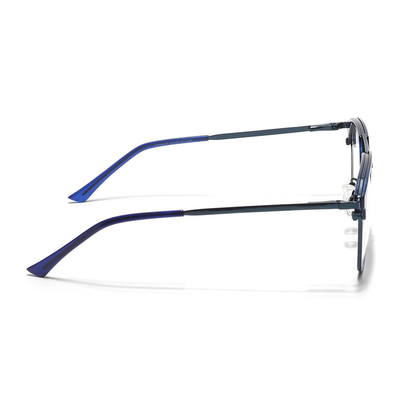 Eyejack Turbo Shine Blue Wayfarer Eyeglasses for Men and Women - view 5