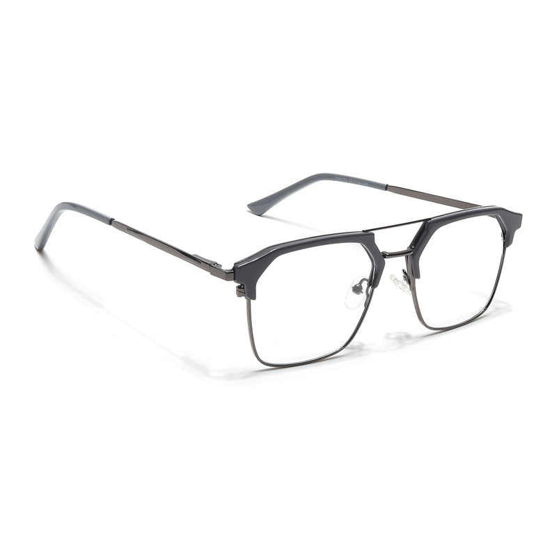 Eyejack Turbo Grey & Black Wayfarer Eyeglasses for Men and Women - view 1