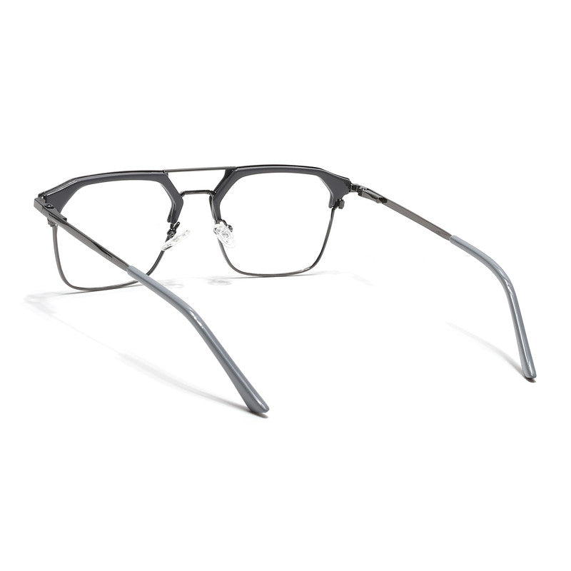 Eyejack Turbo Grey & Black Wayfarer Eyeglasses for Men and Women - view 4