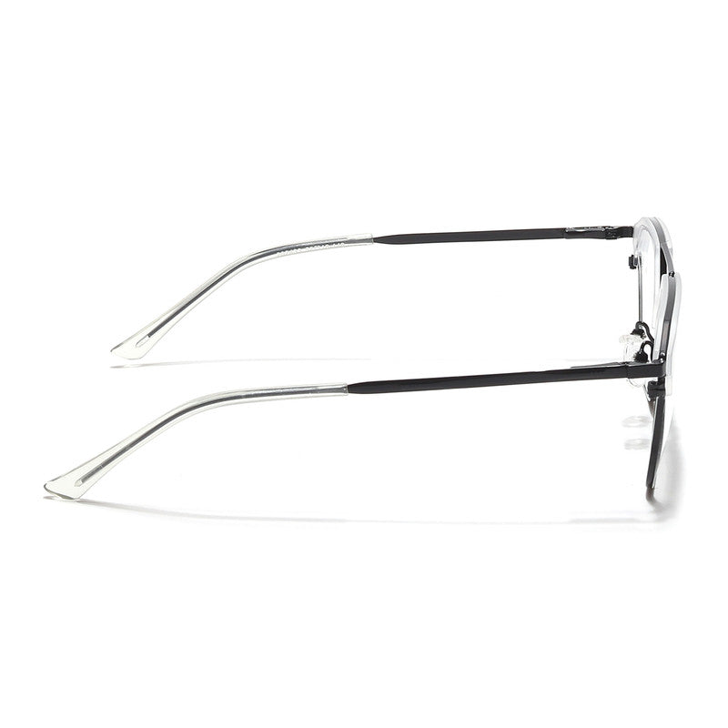 Eyejack Turbo Transparent & Black Wayfarer Eyeglasses for Men and Women - view 5