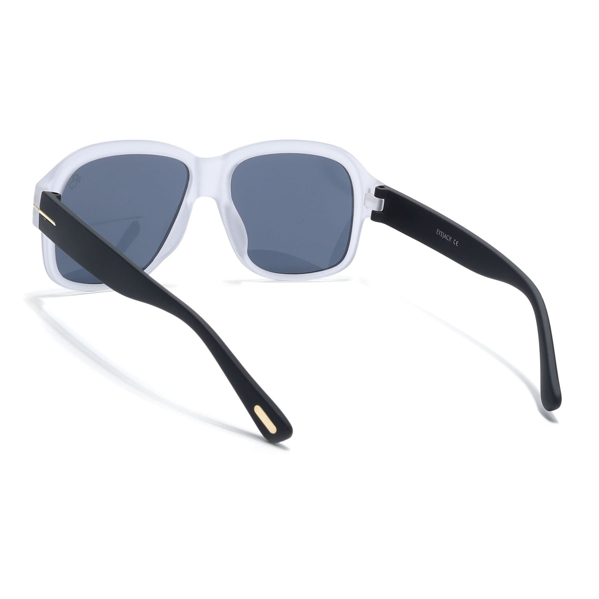 Eyejack Grey Wayfarer Sunglasses for Men and Women - Style 1061 - view 6