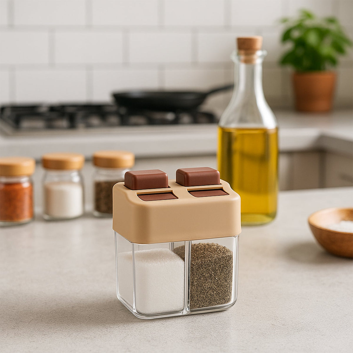 Ritu Premium 2-in-1 Salt And Pepper Dispenser HP DD