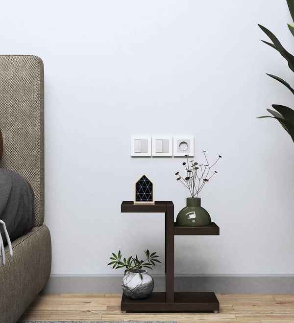 Casacraft by Pepperfry Stylish 3 Shelf space Latest Modern Finish Wall Wooden Wall Shelf (Number of Shelves - 3, Brown)