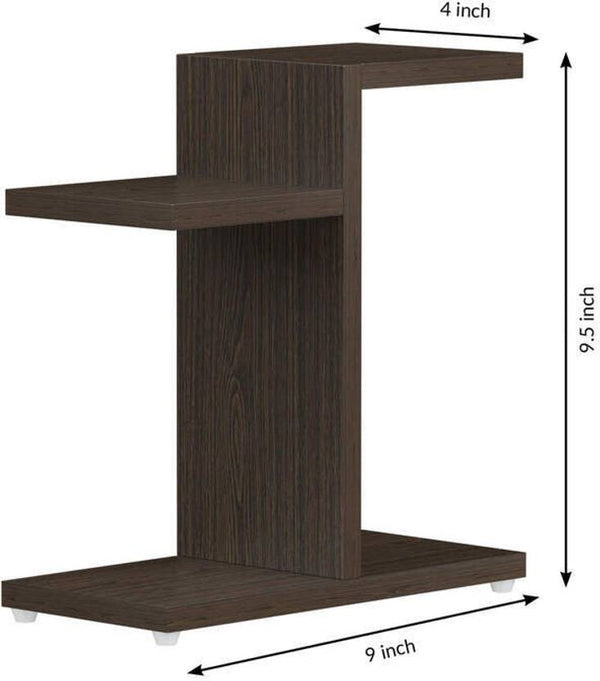 Casacraft by Pepperfry Stylish 3 Shelf space Latest Modern Finish Wall Wooden Wall Shelf (Number of Shelves - 3, Brown)