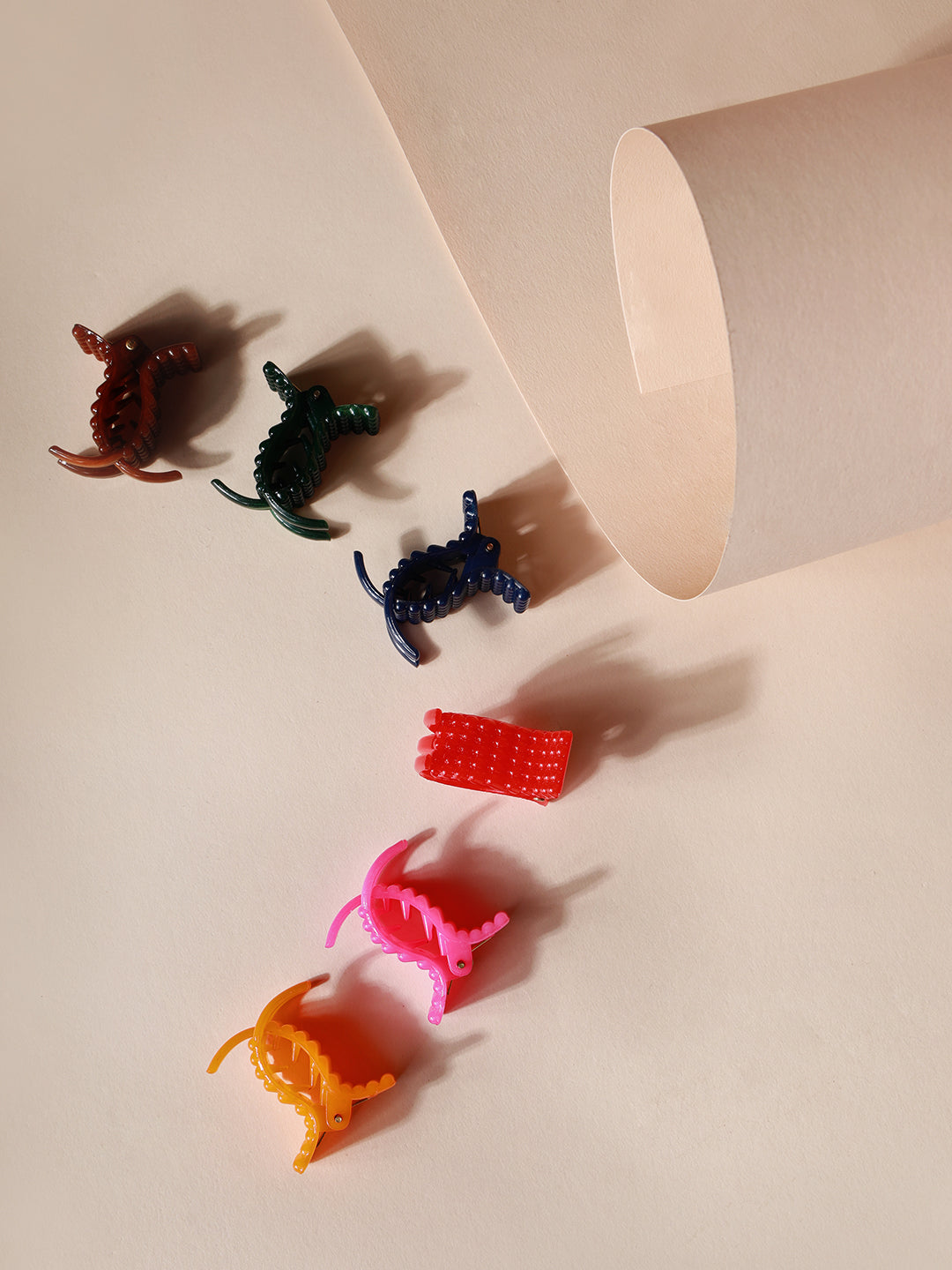 Set Of 6 Claw Clips
