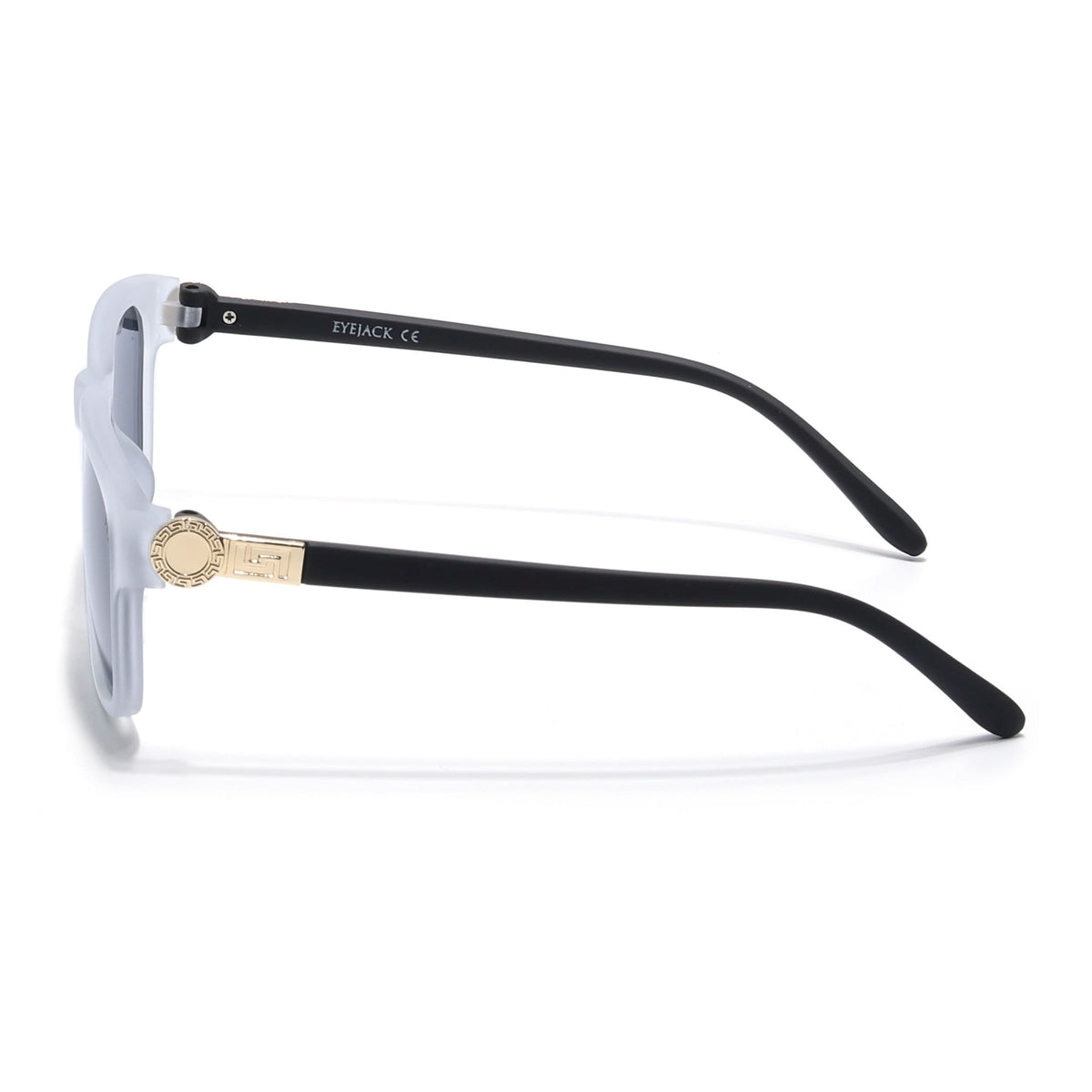 Eyejack Grey Wayfarer Sunglasses for Men and Women - Style 1037 - view 6