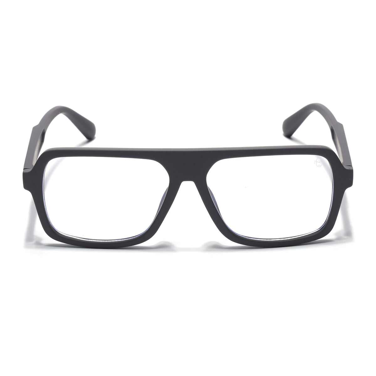 Eyejack Crossline Grey Wayfarer Eyeglasses for Men and Women - view 2