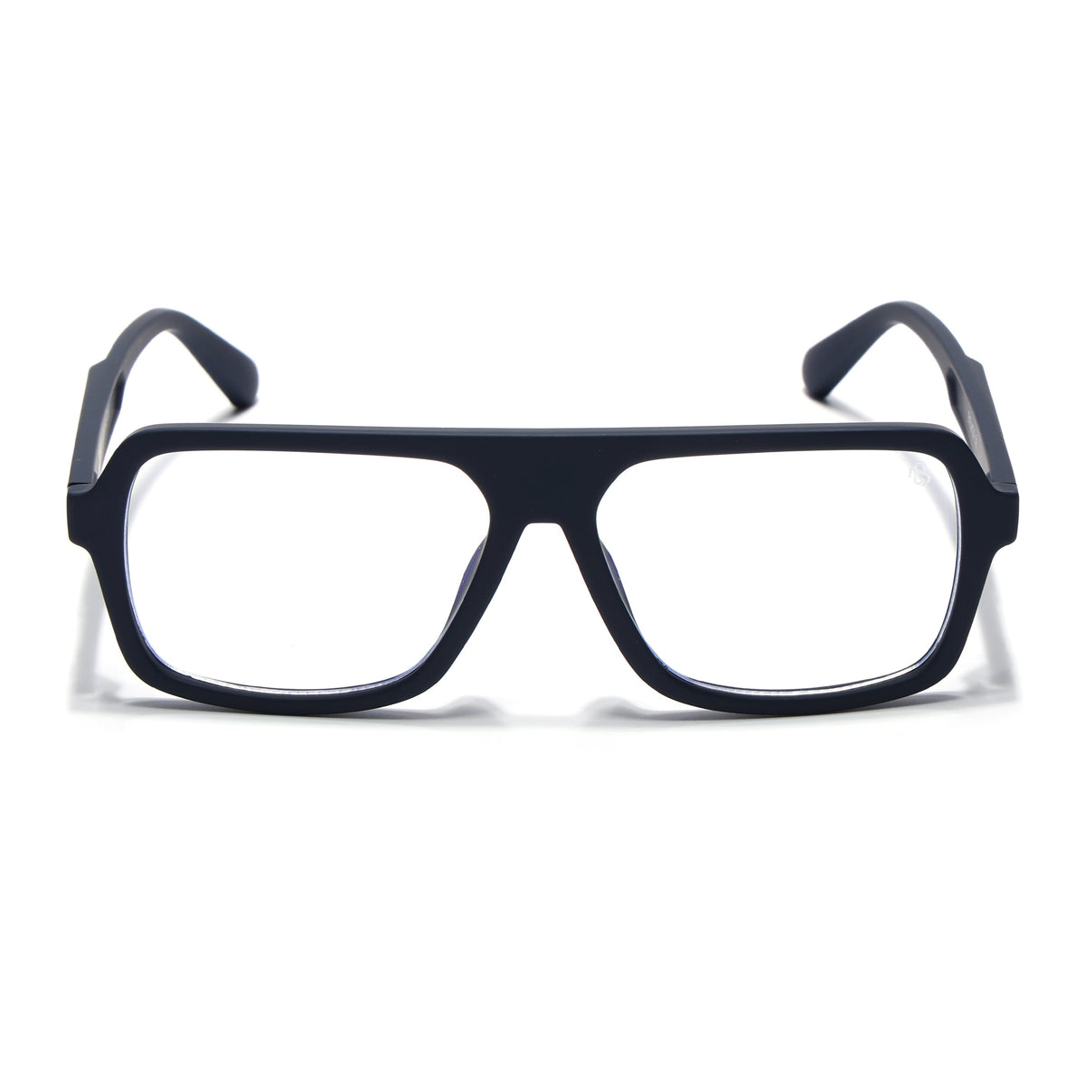 Eyejack Crossline Navy Blue Wayfarer Eyeglasses for Men and Women - view 2