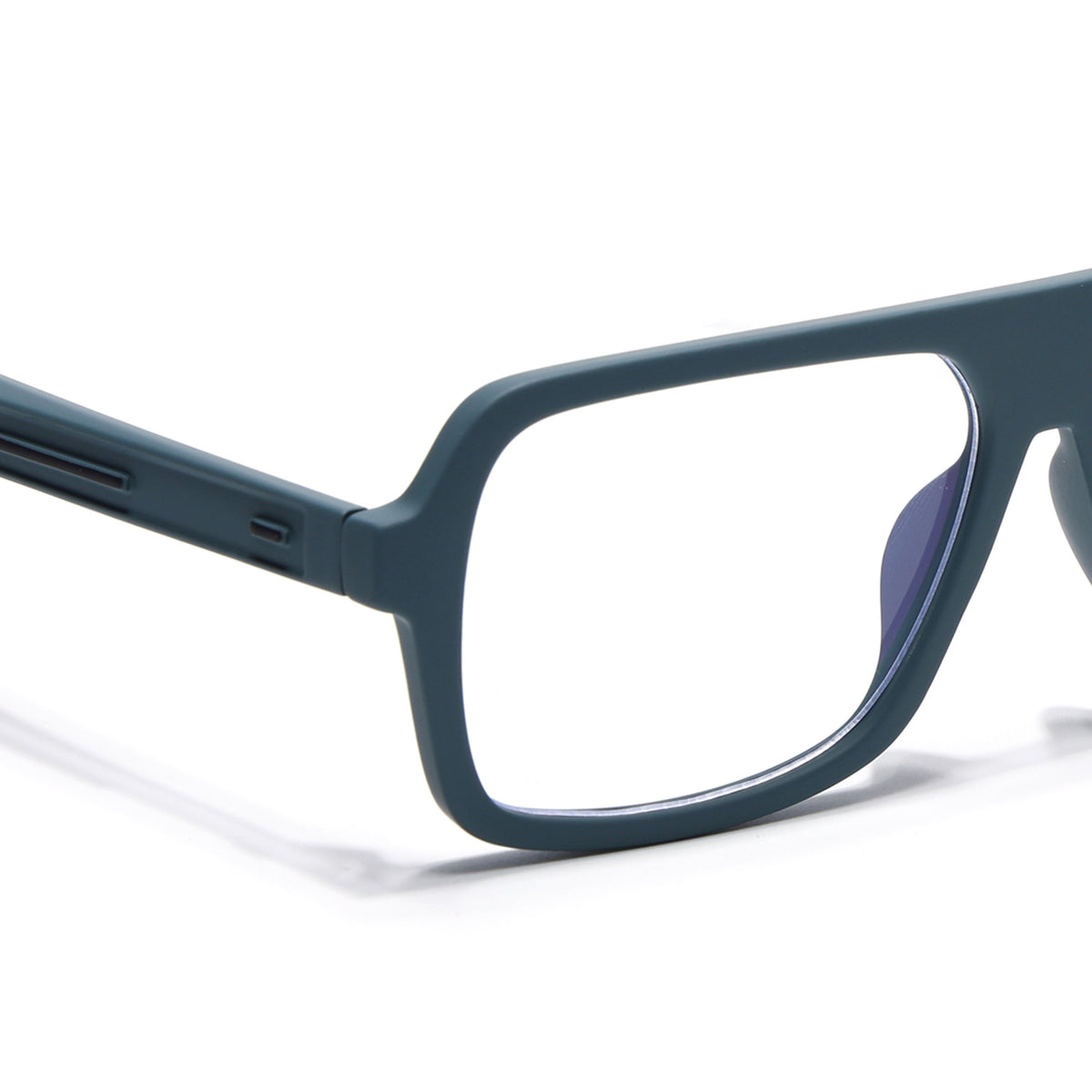 Eyejack Crossline Blue Wayfarer Eyeglasses for Men and Women - view 3