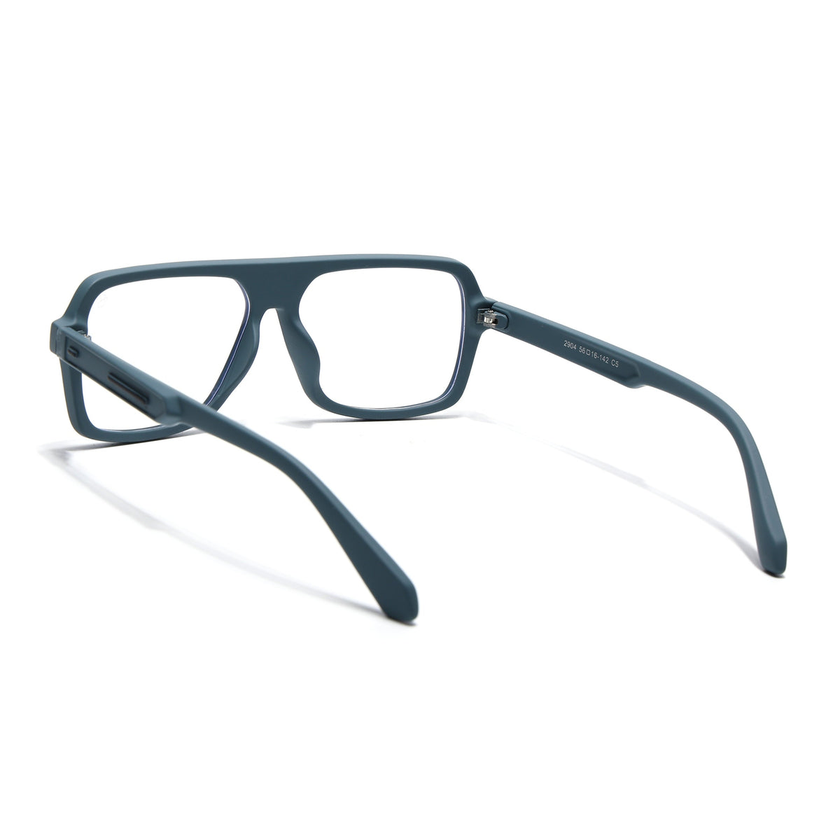 Eyejack Crossline Blue Wayfarer Eyeglasses for Men and Women - view 4