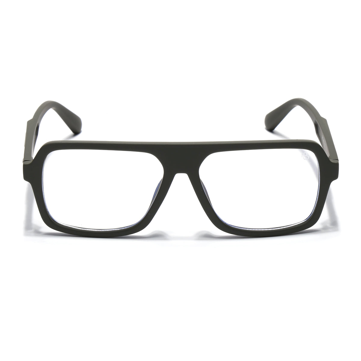 Eyejack Crossline Green Wayfarer Eyeglasses for Men and Women - view 2