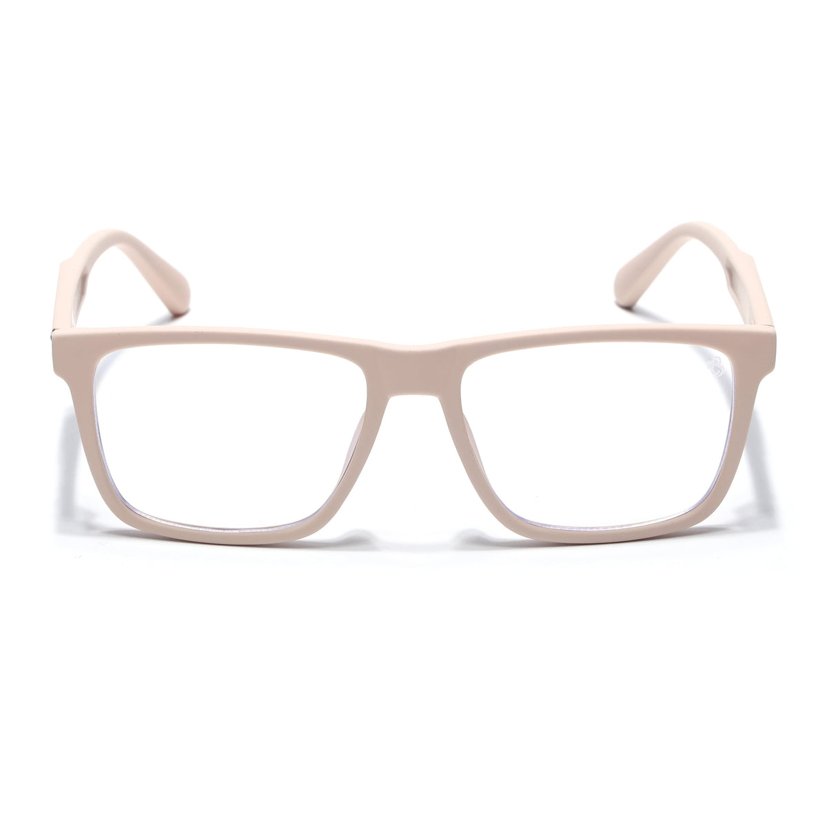 Eyejack Crossline Cream Square Eyeglasses for Men and Women - Style 2110 - view 2