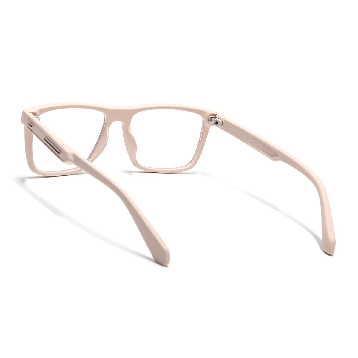 Eyejack Crossline Cream Square Eyeglasses for Men and Women - Style 2110 - view 4