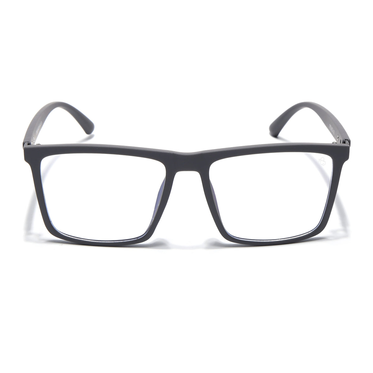 Eyejack Crossline Grey Square Eyeglasses for Men and Women - Style 2112 - view 2