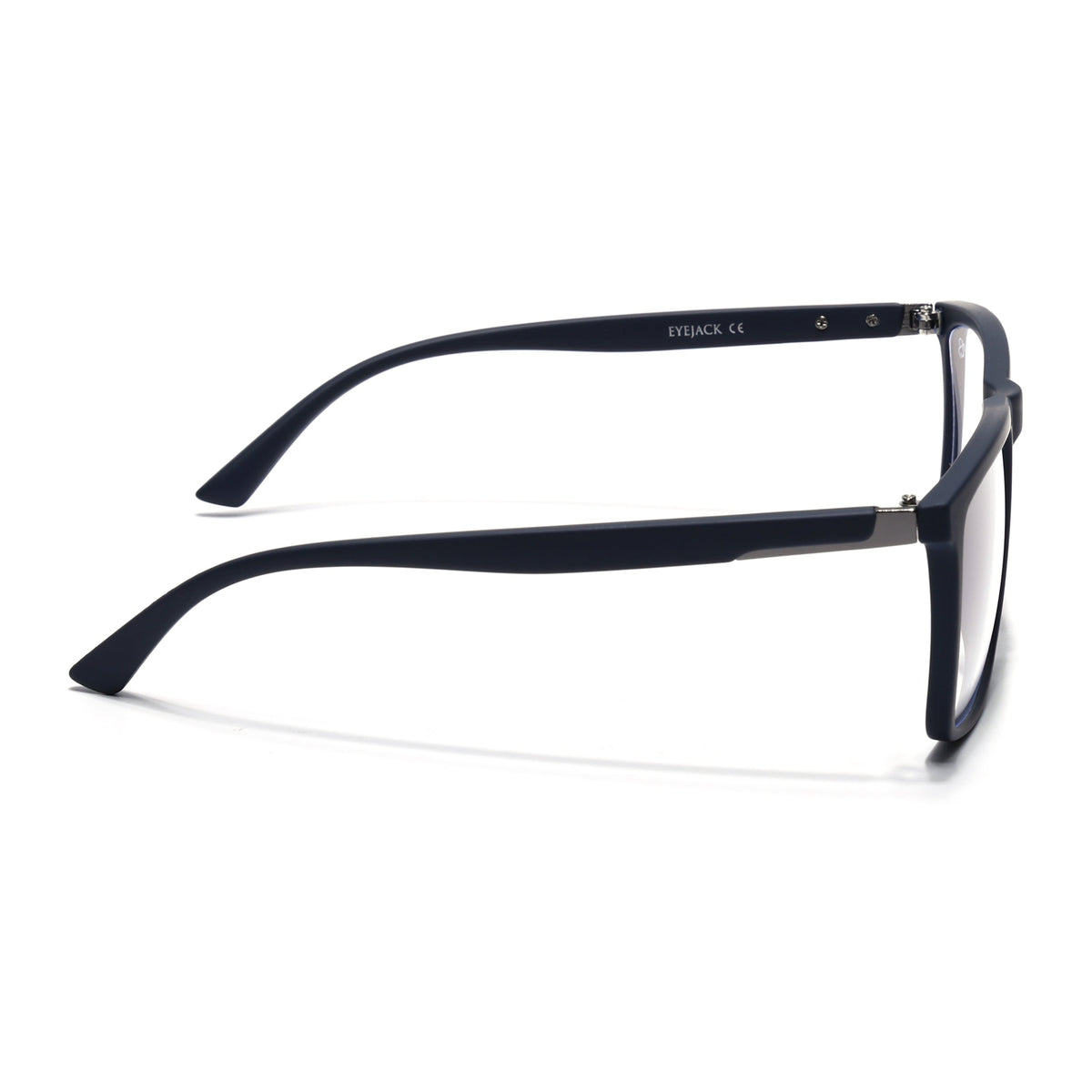 Eyejack Crossline Navy Blue Square Eyeglasses for Men and Women - Style 2113 - view 5