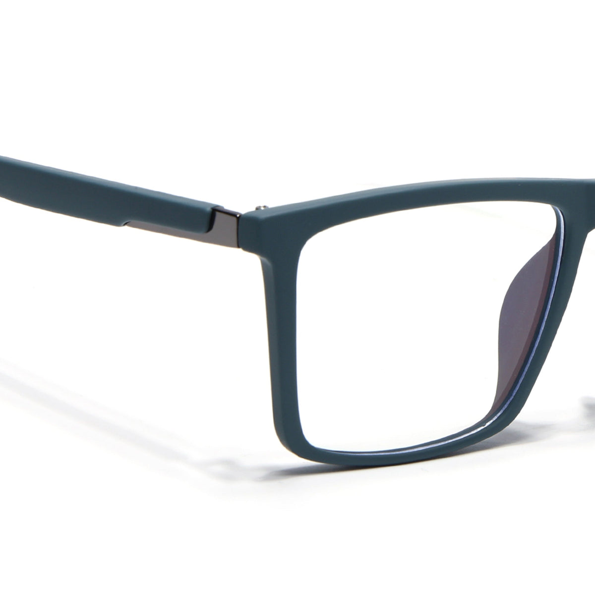Eyejack Crossline Blue Square Eyeglasses for Men and Women - Style 2114 - view 2
