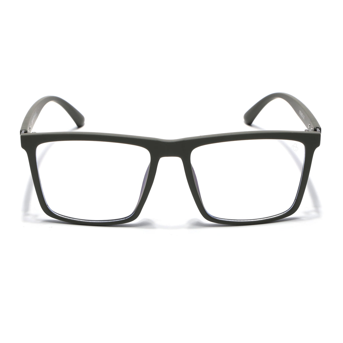 Eyejack Crossline Green Square Eyeglasses for Men and Women - Style 2115 - view 2