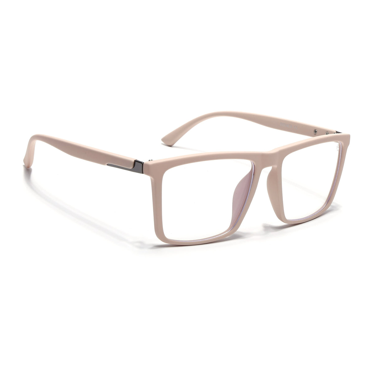 Eyejack Crossline Cream Square Eyeglasses for Men and Women - Style 2116 - view 1