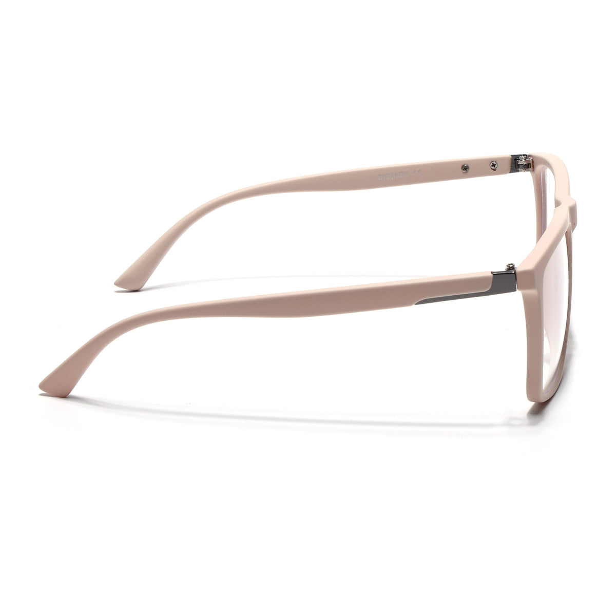 Eyejack Crossline Cream Square Eyeglasses for Men and Women - Style 2116 - view 5