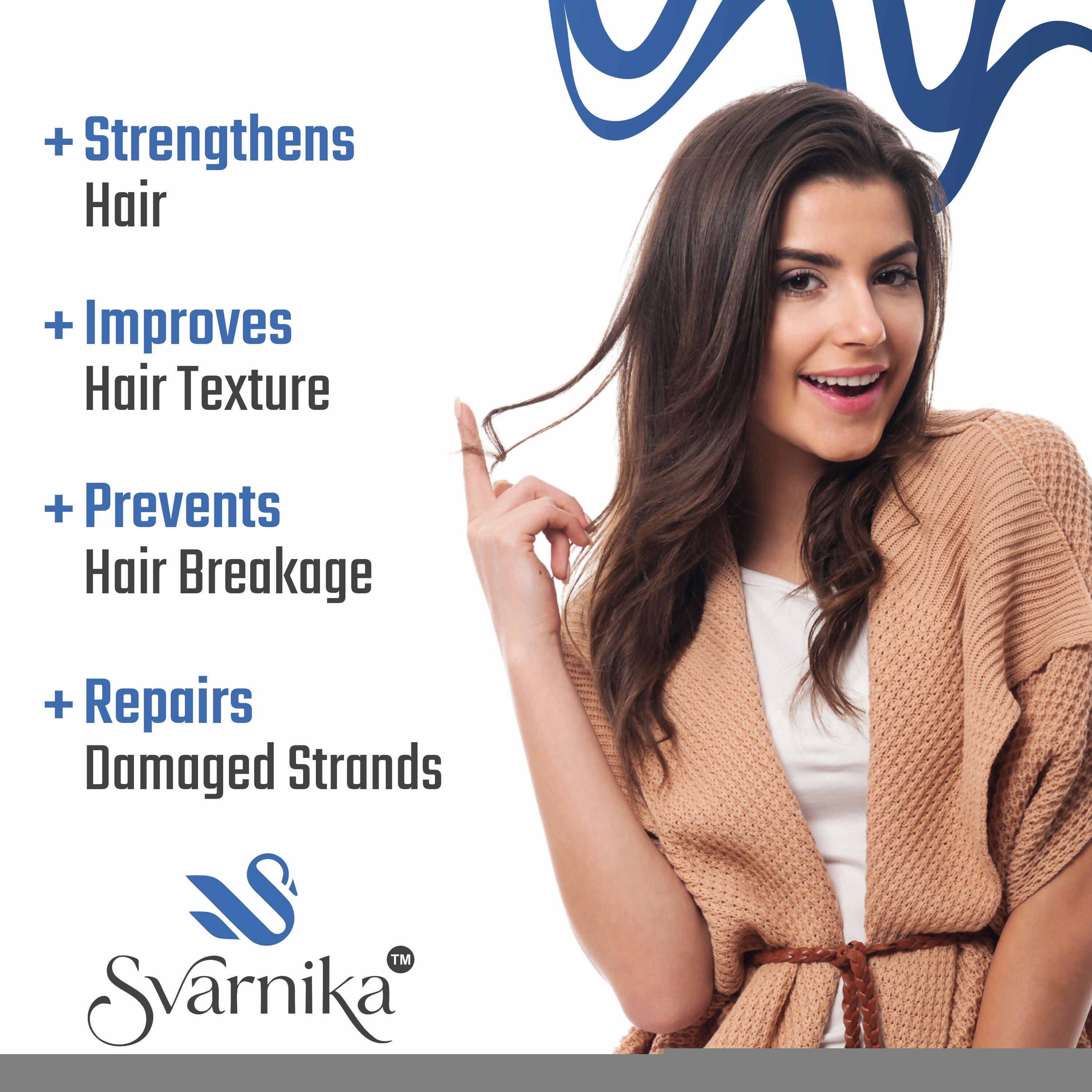 SVARNIKA Keratin Protein Shampoo and Conditioner for Hair (250 ml) Svarnika