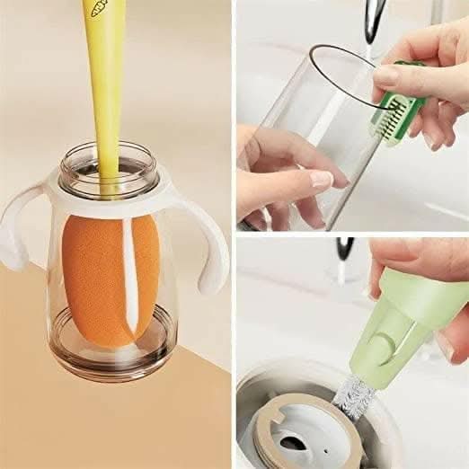 3 in 1 Multifunctional Insulation Bottle Cleaning Tools - HalfPe