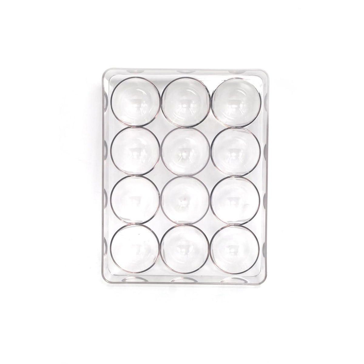 12 Cavity Egg Storage Box For Holding And Placing Eggs Easily And Firmly. HP DD