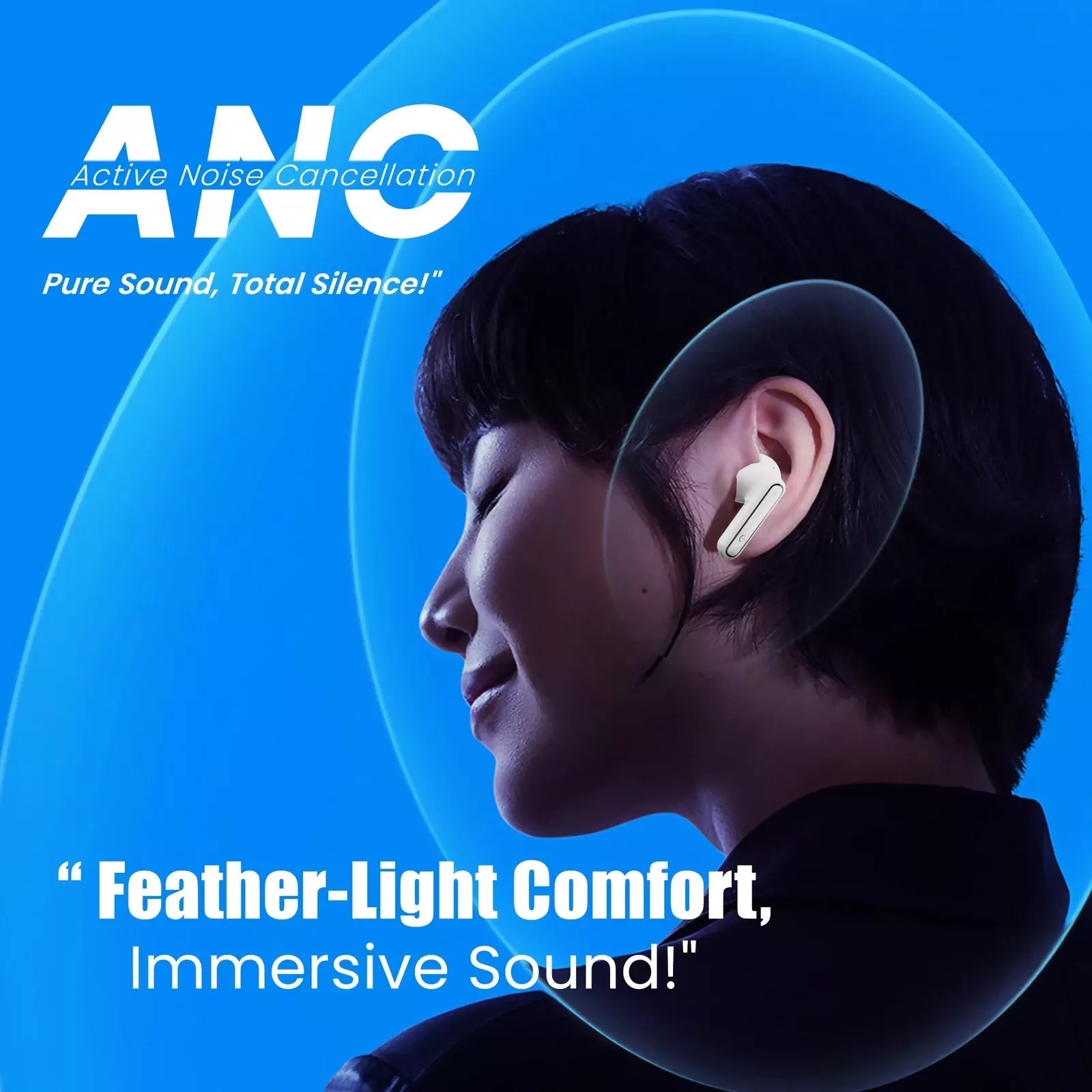 EVM Enbuds Air TWS Earbuds with ANC & 20H Playtime (EVM-TWS-K13) Halfpe Deals