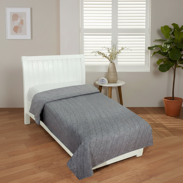 Dream Living Woolen Blanket Super Soft Single Bed Polar Fleece Blanket for All Season (Multicolor, Pack of 1) HalfPe - FW -TPT