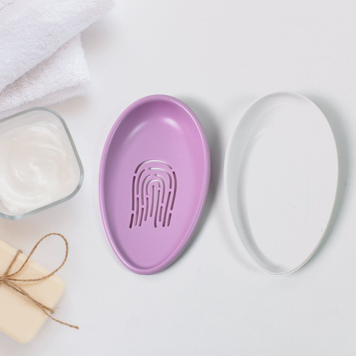 Plastic Soap Dish With Drain Soap Holder Double-layer (1 Pc) HP DD