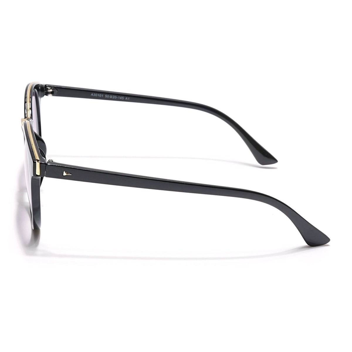 Eyejack Black & Golden Cateye Sunglasses for Men and Women - Style L886 - view 6