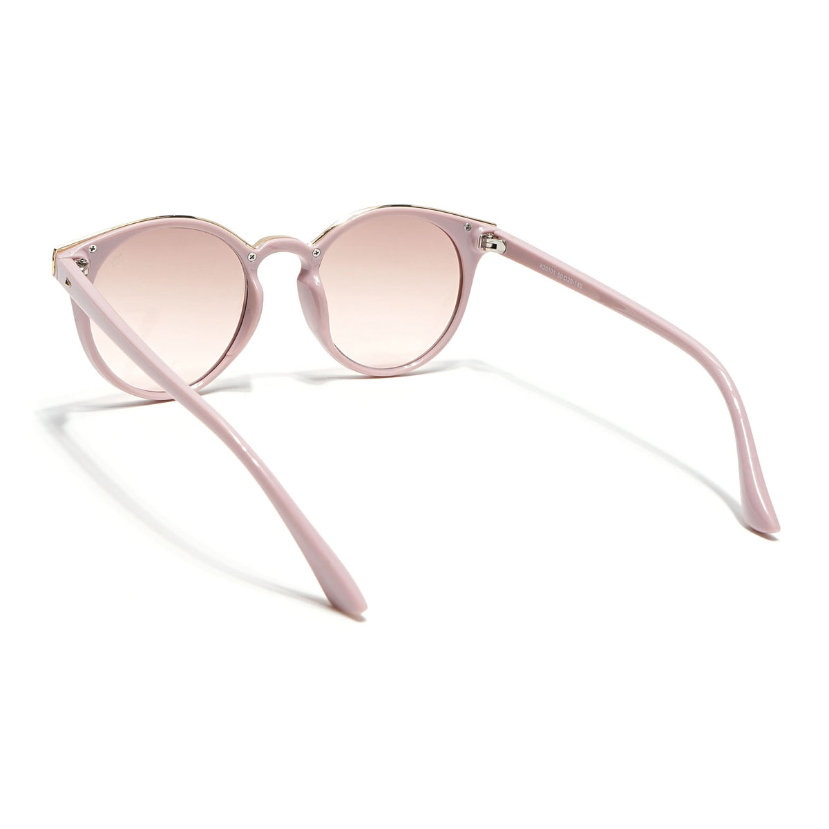 Eyejack Pink & Golden Cateye Sunglasses for Men and Women - view 5