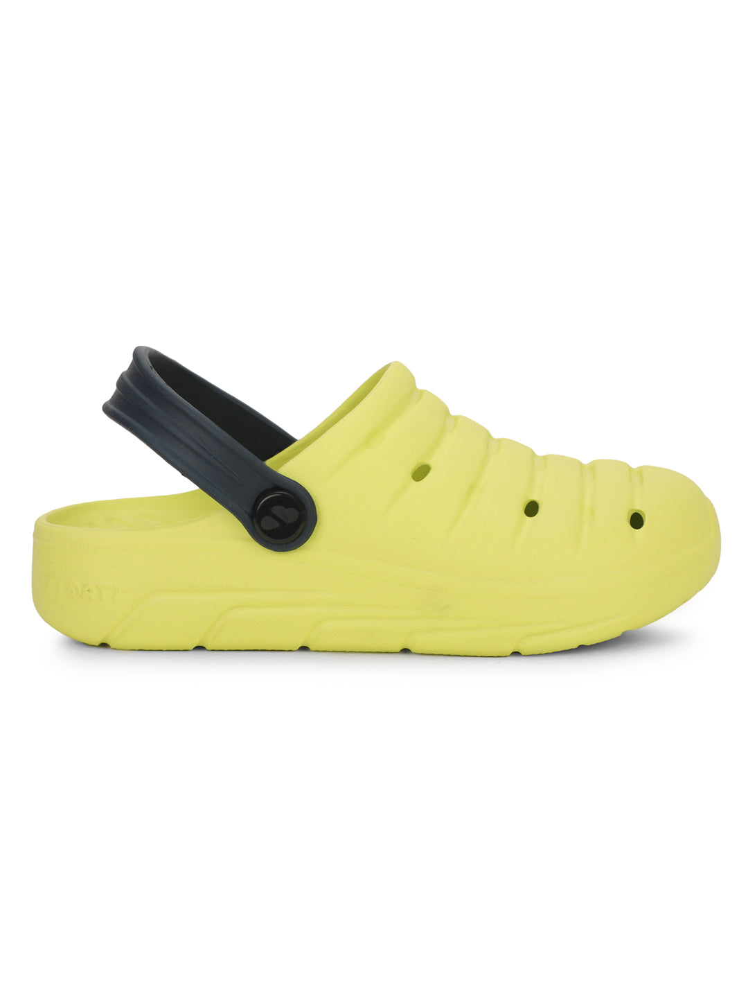 Floatz Boy's Yellow Casual Clog Sandal - Yellow - View 2