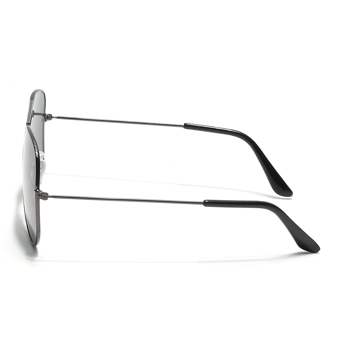 Classic Grey Aviator Sunglasses for Men and Women - view 4