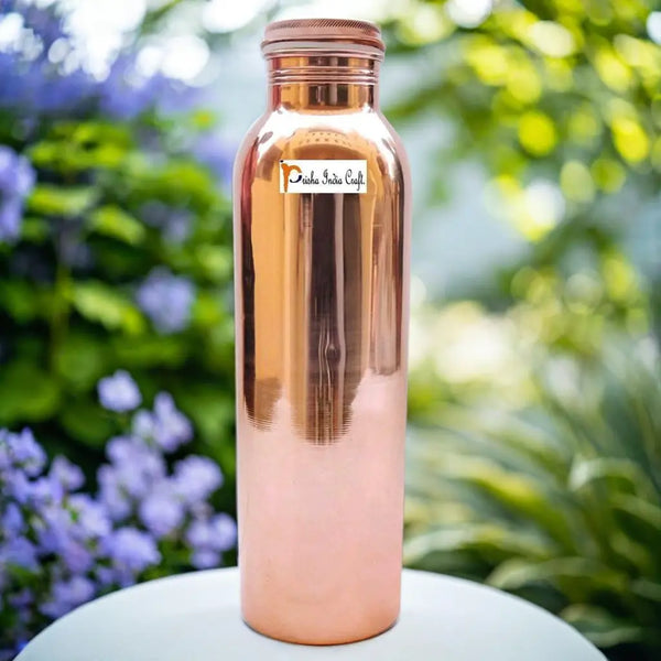 Pure copper water bottle (950ml) | PRISHA INDIA CRAFT Prisha India Craft