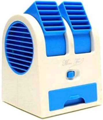 Mini Portable USB Air Cooler Fan (Multicolor)