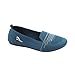Indifeet Casual and Comfortable Mesh Ballerina Flats for Women - Blue - Size 6