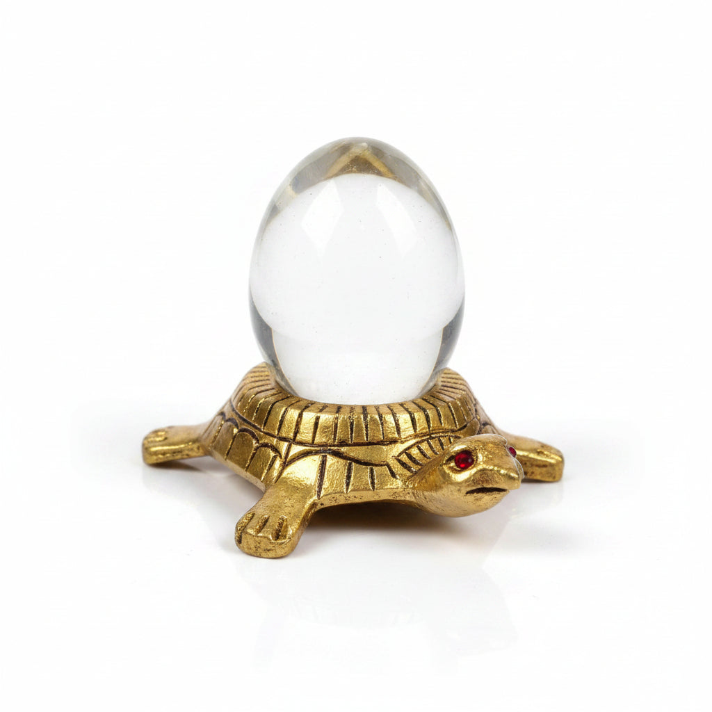 Kachuva Glass Sivalingam (Tabelu) Vastu & Feng Shui Decorative Idol