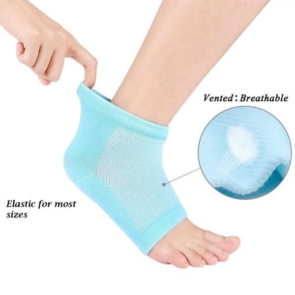 Gel Heel Socks – Soft, Cushioned Socks for Heel Pain Relief and Foot Comfort