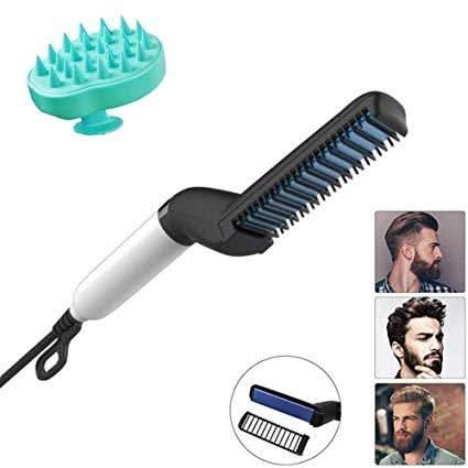 Mens Beard And Hair Curling Straightener (Modelling Comb) HP DD