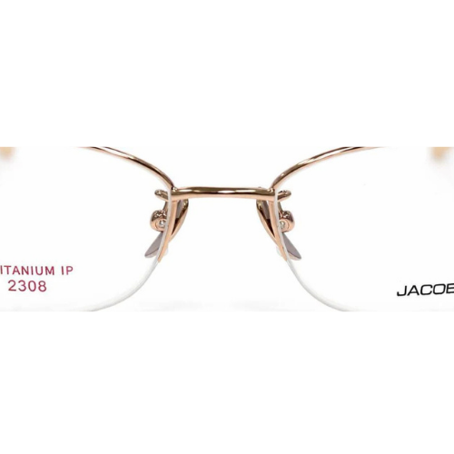 Fancy Half Rim Oval Frame For Women 142mm