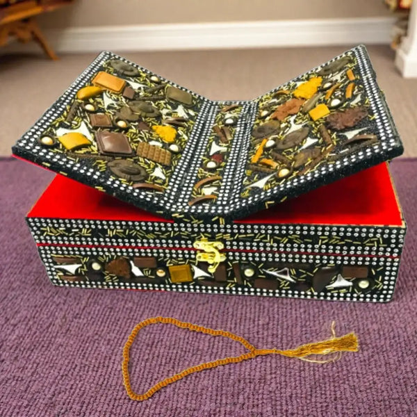 Santarms Handcrafted Quran Stand with Tasbih (13x4 Inches) Santarms