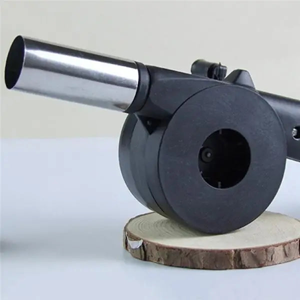 Portable Hand Crank Air Blower Fan For Charcoal Grill Bbq HP DD