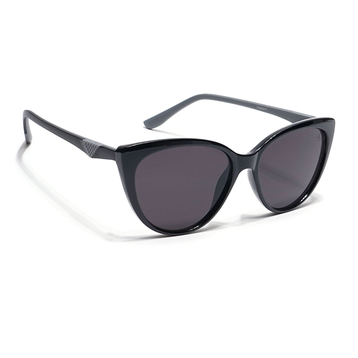 Eyejack Black Cateye Sunglasses for Men and Women - Style L899 - view 2