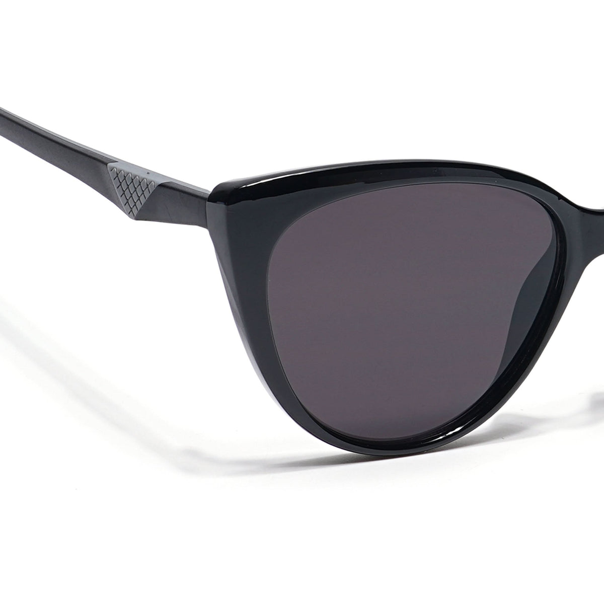 Eyejack Black Cateye Sunglasses for Men and Women - Style L899 - view 5